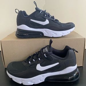 Nike Air Max 270 React Black White Women’s Size 8